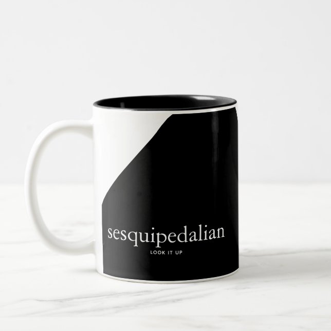 Sesquipedalian Coffee Tasse (Links)