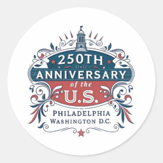 SESTERCENTENNIAL RUNDER AUFKLEBER