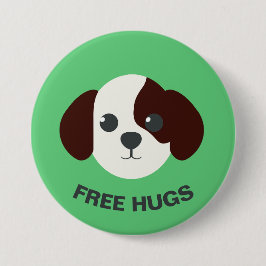 Set 1 - Hunde-Button - "Gratis-Hugs" Button