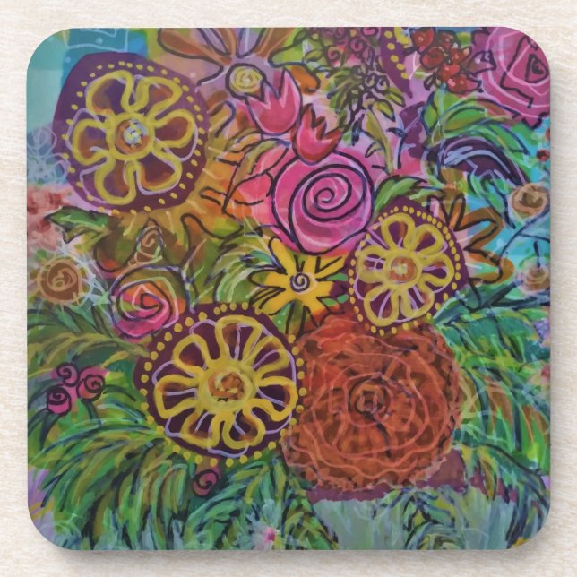 SET 6 GETRÄNKEUNTERSETZER (Vorderseite)