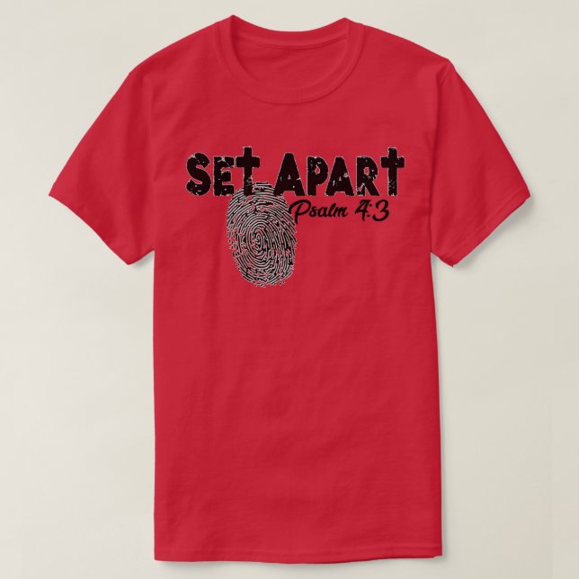 Set Apart psalm T-Shirt (Design vorne)
