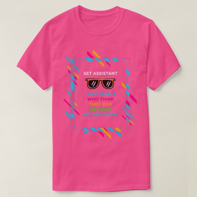 SET ASSISTENT T-Shirt (Design vorne)