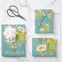 Set aus 3 Überziehpapier