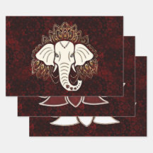 Set aus 3 Überziehpapier