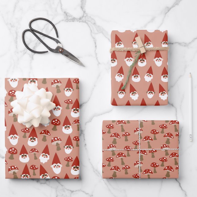 Set aus 3 Überziehpapier Geschenkpapier Set (Vorderseite)