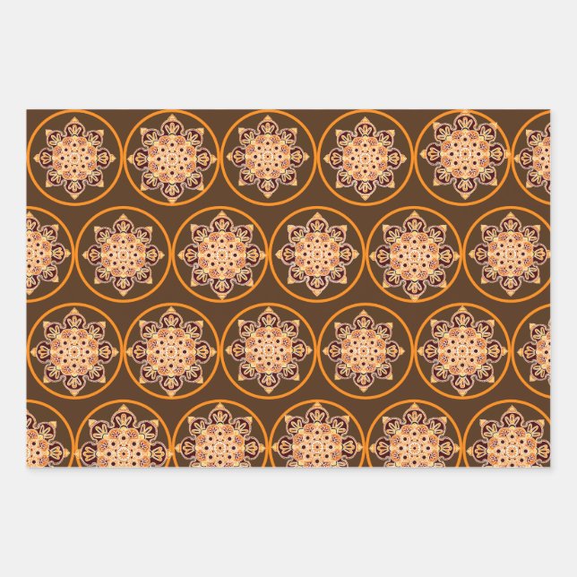 Set aus 3 Überziehpapier Geschenkpapier Set (Vorderseite)