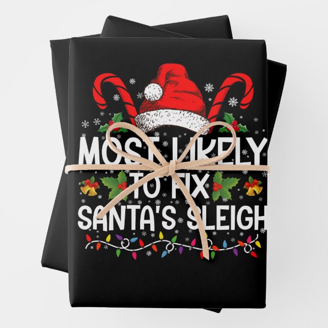 Set aus 3 Überziehpapier Geschenkpapier Set (Beispiel)