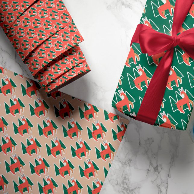 Set aus 3 Überziehpapier Geschenkpapier Set (Von Creator hochgeladen)