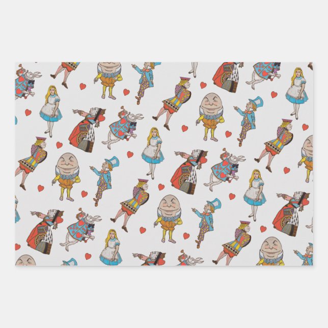 Set aus 3 Überziehpapier Geschenkpapier Set (Vorderseite)