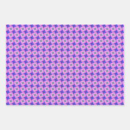 Set aus 3 Überziehpapier Geschenkpapier Set