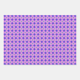 Set aus 3 Überziehpapier Geschenkpapier Set