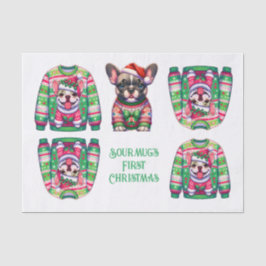 Set aus 3 Überziehpapier Seidenpapier