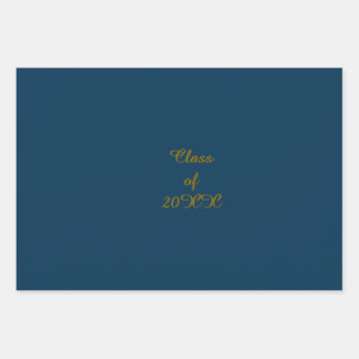 Set aus 3 Wrapping Paper Flat Sheet Geschenkpapier Set