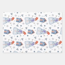 Set de hojas de papel de regalo geschenkpapier set