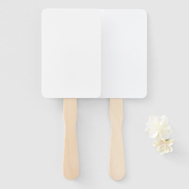 Set der Fans Fächer (Vorne und Hinten)