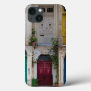 Set der farbenfrohen Haustüren in Malta Case-Mate iPhone Hülle