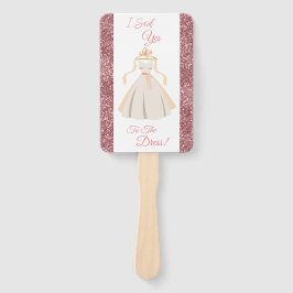 Set der Lüfter - Ja zum Kleid Fächer