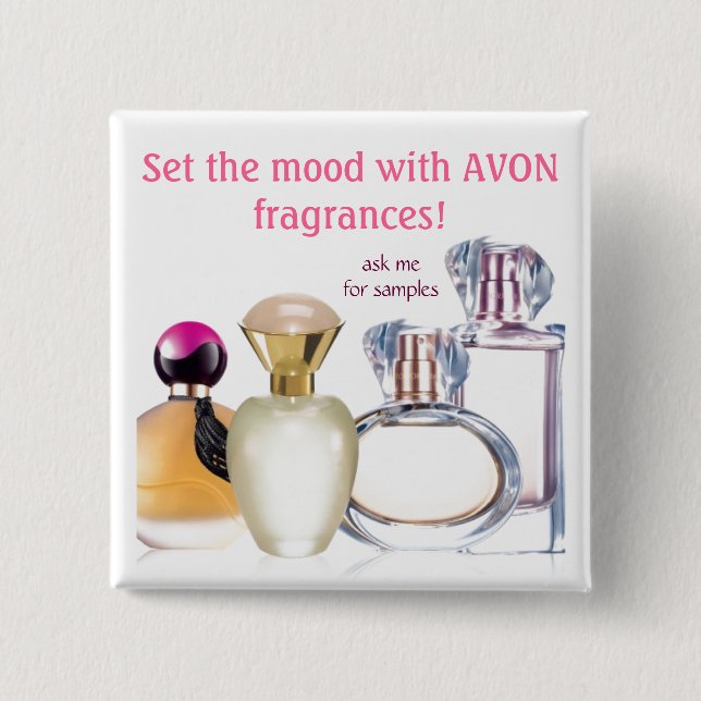 Set der Mood~AVON Fragrances Button (Vorderseite)