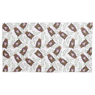 Set der Pillowcases am Tag des Bodenhogs Kissenbezug