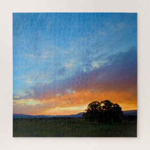Set der Sky Ablaze bei Sunset 20x20 inch Puzzle