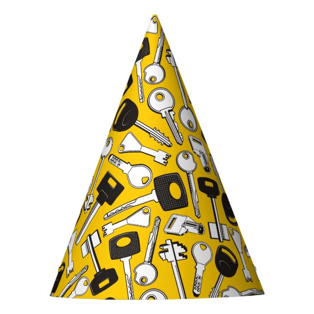 Set der Tastenhintergründe Partyhütchen (Vorderseite)