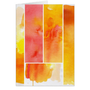 Set des abstrakten Watercolor handgemalt