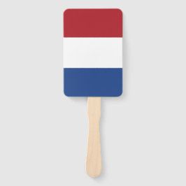 Set des Handgebläses mit der niederländischen Flag Fächer