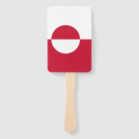 Set des Handlüfters mit der Flagge von Belize