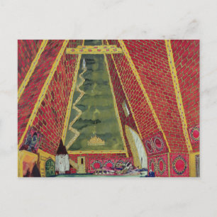 Set Design for 'Thamar', 1912 Postkarte