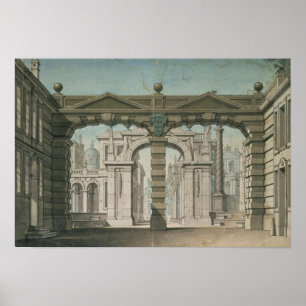 Set-Design für die Weltpremiere Poster