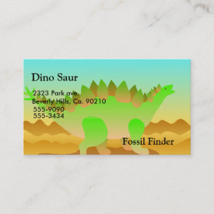 Set Dino Rawr Visitenkarte