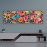 Set Drei bunte Graffiti-Kunst<br><div class="desc">Set von drei bunten Graffiti-Kunst. Moderne Straßenkunst.</div>