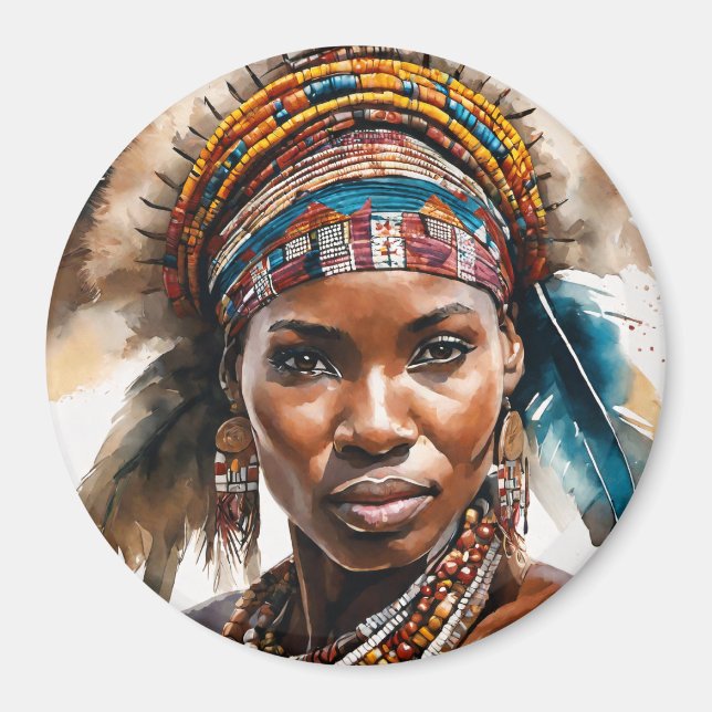 Set für Aquarellmalerei, Hyper Realistic Character Magnet (Vorne)