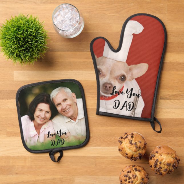 Set für benutzerdefinierte Foto-Pot-Halter (Oben Unten)