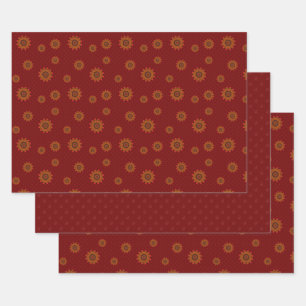 Set für das Feuerwehrwrapping Geschenkpapier Set