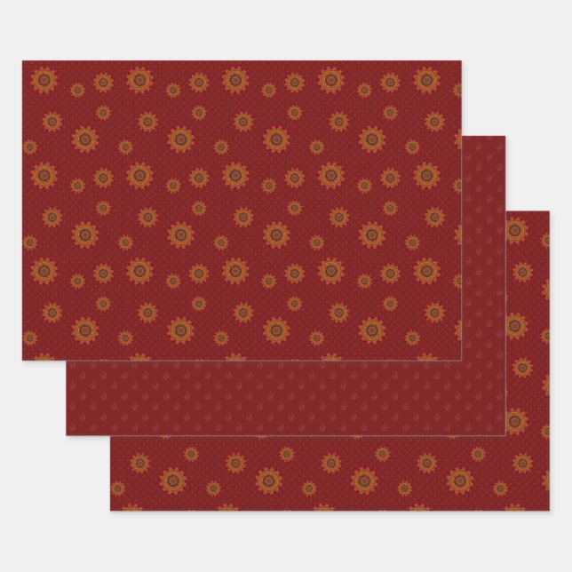 Set für das Feuerwehrwrapping Geschenkpapier Set (Set)