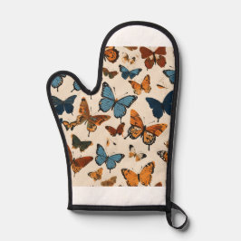 Set für hitzebeständige Ofen-Mitte und Potthalter Ofenhandschuh