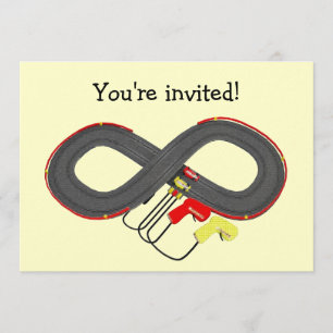 Set für Kleinwagen Einladung