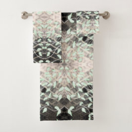 Set für Leaf-Handtuchhalter im Stil