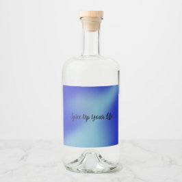 Set für Lebenslauf und Getränke Alkoholflaschenetikett