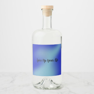 Set für Lebenslauf und Getränke Alkoholflaschenetikett