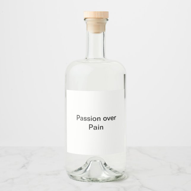 Set für Lebensmittel und Getränke Alkoholflaschenetikett (Vorderseite)