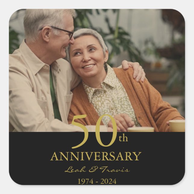 Set für Lebensmittel und Getränke Quadratischer Aufkleber (Vorderseite)