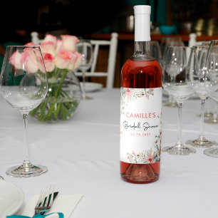 Set für Lebensmittel und Getränke Weinetikett