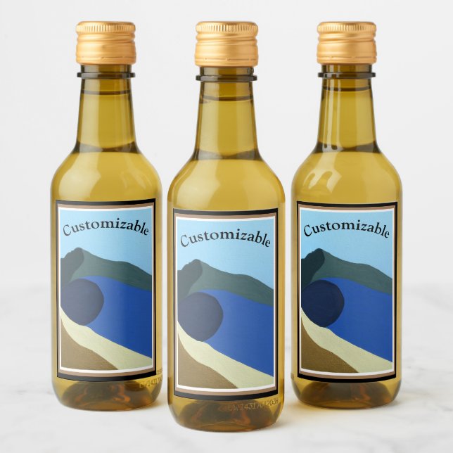 Set für Lebensmittel und Getränke Weinetikett (Flaschen)