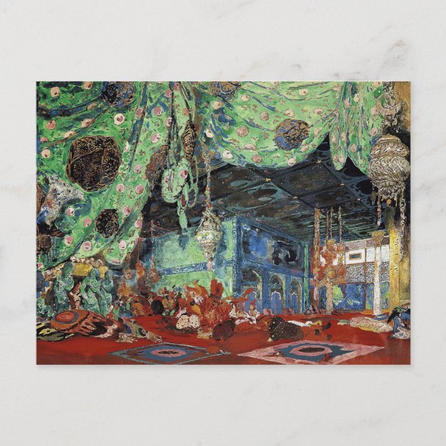 Set für "Scheherazade" Postkarte (Vorderseite)