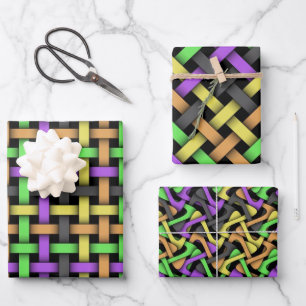 Set für Schleifpapier - Sammlung Halloween II Geschenkpapier Set