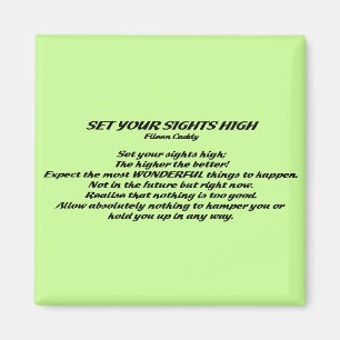 Set Ihr Anblick hoch Magnet