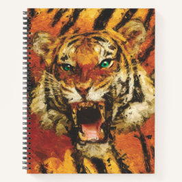 Set Me Free Tiger Notizbuch