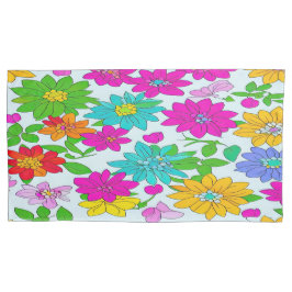 Set mit Blumenbeet Kissenbezug